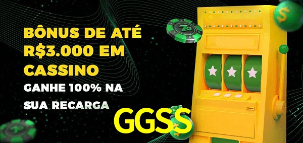 GGSS melhor bônus de depósito